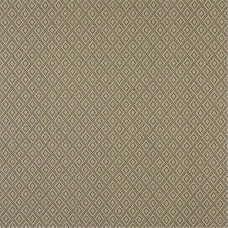 FINE-LINE Mocha Brown Diamond Heavy Duty Crypton Commercial Grade Upholstery Fabric - 54 in. Wide FI2935143